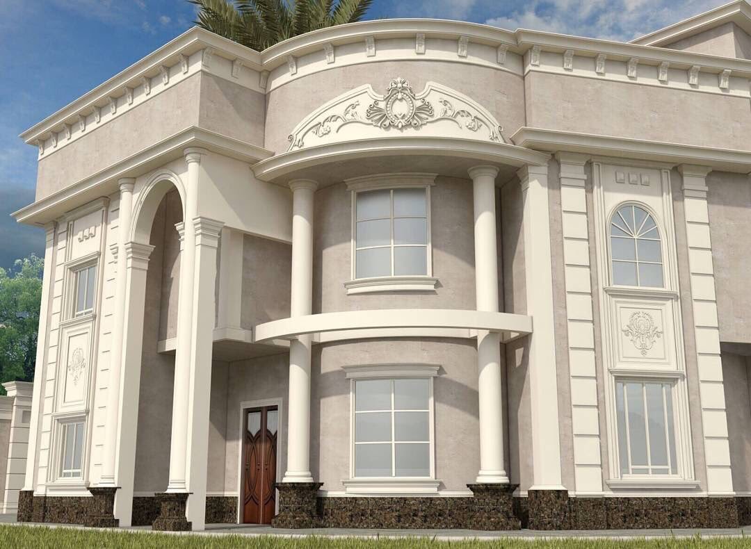 دهانات واجهات فلل خارجية مكة